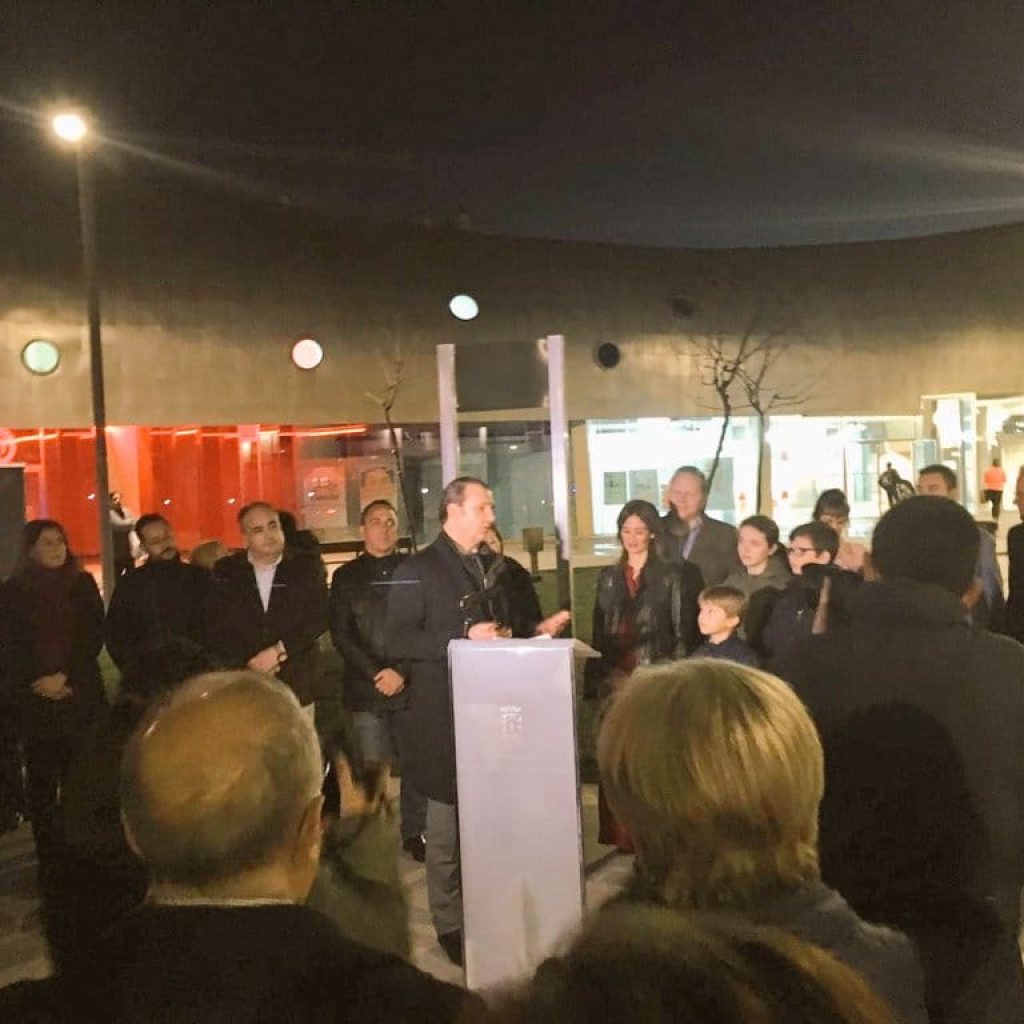 Inauguración de la Plaza Don Luis Ruiperez